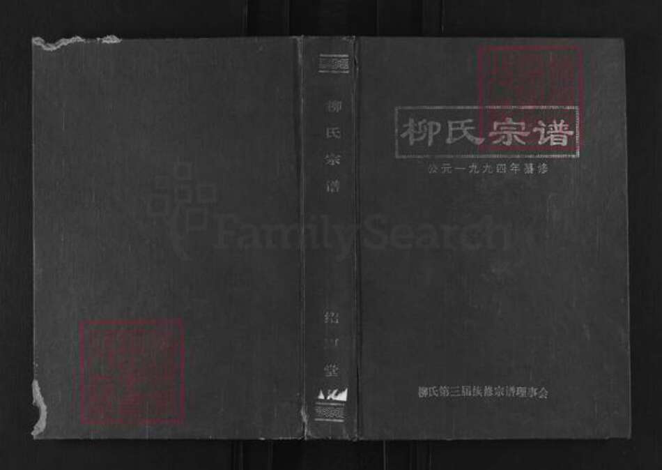 湖北省武汉市新洲区柳氏绍惠堂族谱-柳氏宗谱.pdf电子版缩略图