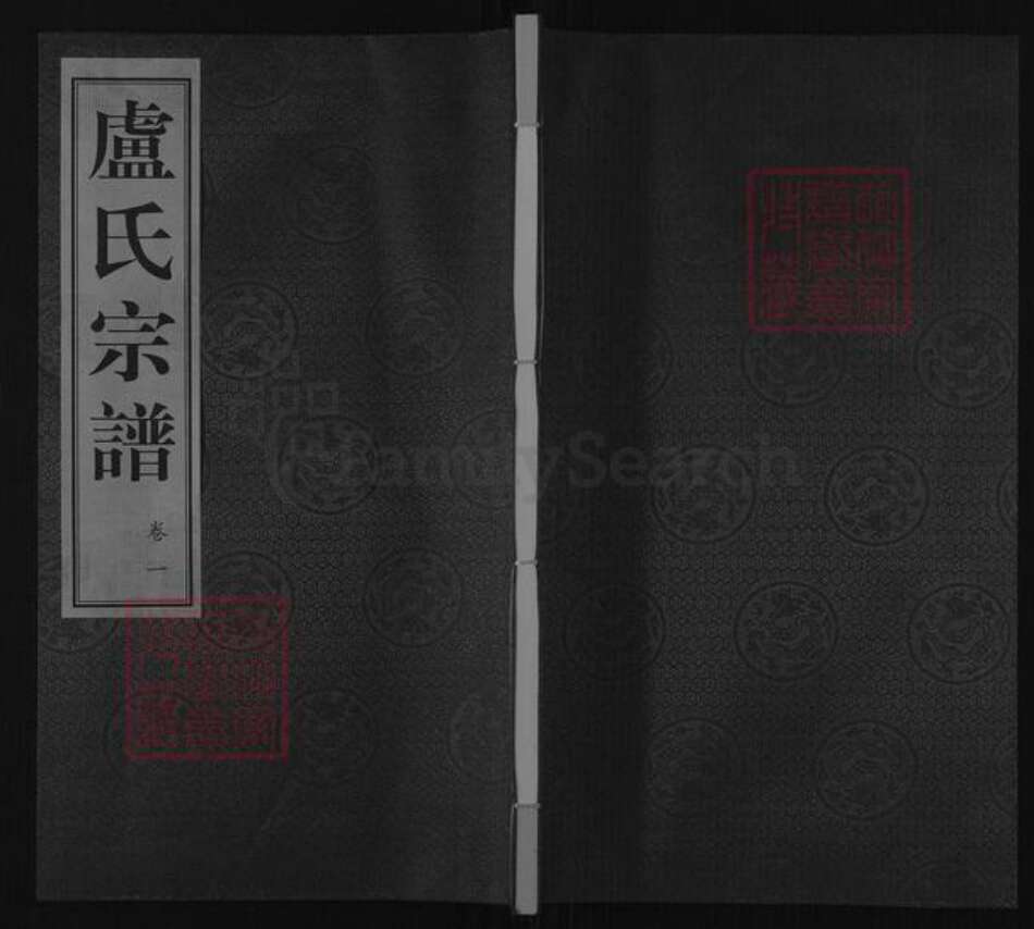 浙江省宁波市鄞州区卢氏敦本堂族谱-卢氏宗谱.pdf电子版缩略图