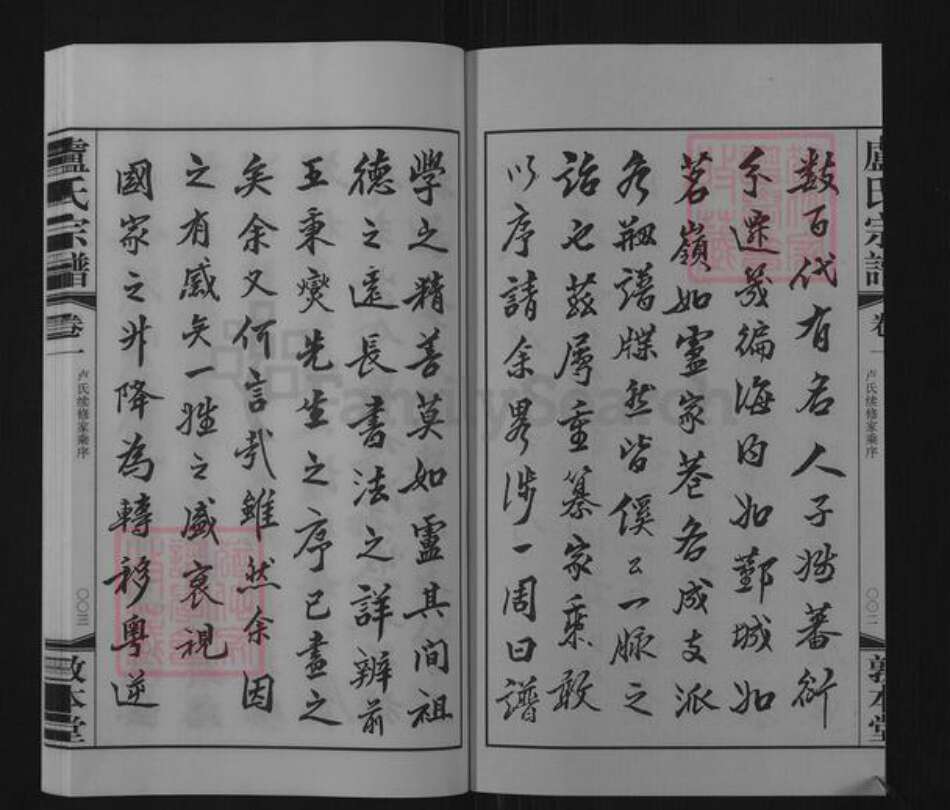 浙江省宁波市鄞州区卢氏敦本堂族谱-卢氏宗谱.pdf电子版预览图3