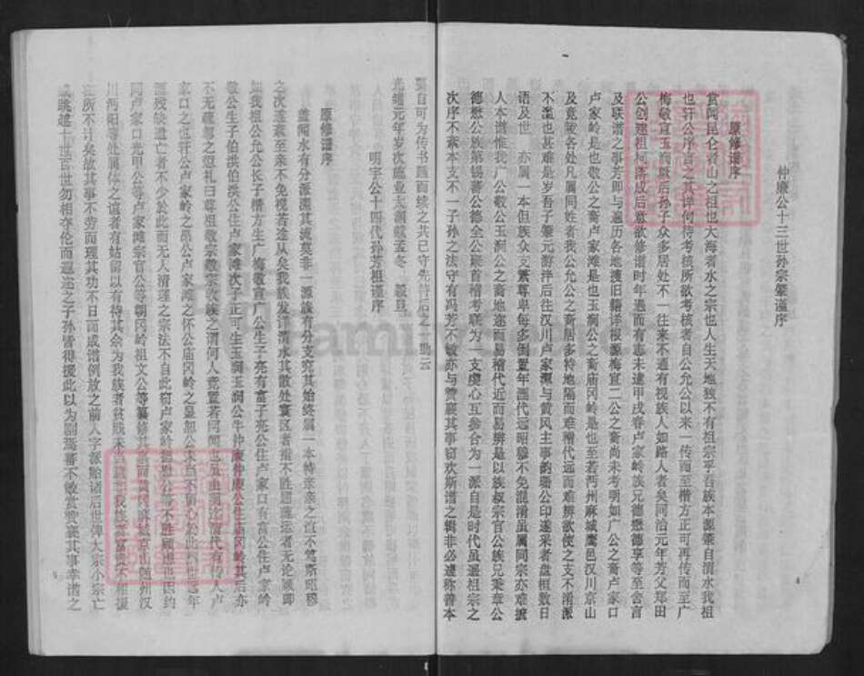 湖北省天门市卢氏范阳堂族谱-卢氏族谱.pdf电子版预览图3