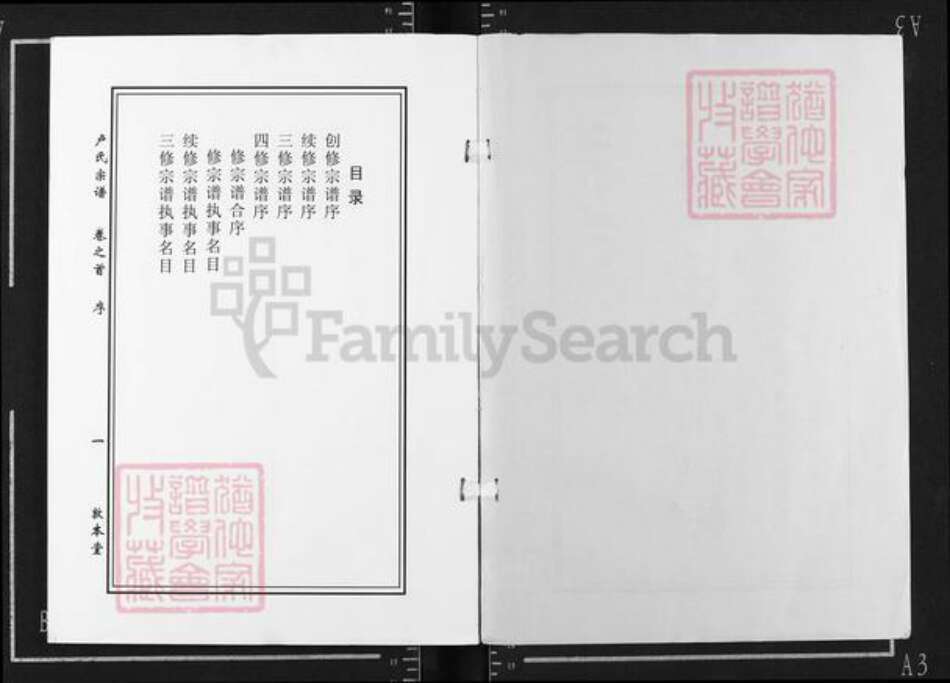 湖北省黄冈市罗田县大崎镇卢氏敦本堂族谱-卢氏宗谱.pdf电子版预览图2