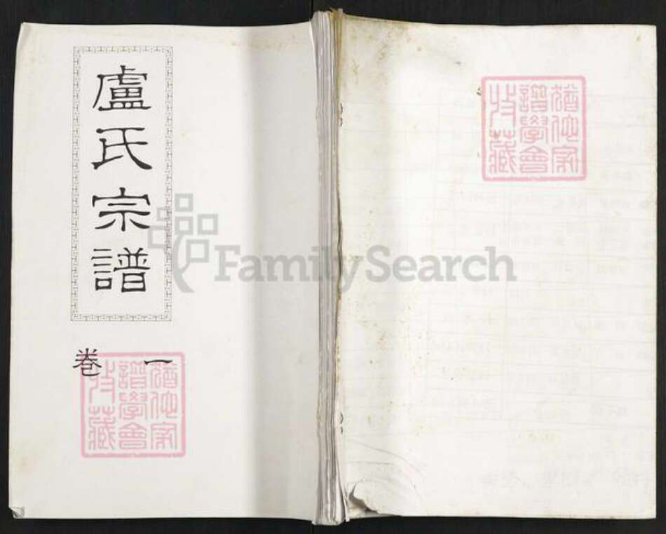 湖北省咸宁市通城县卢氏范阳堂族谱-卢氏宗谱.pdf电子版缩略图