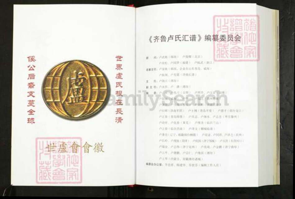 山东省卢氏族谱-齐鲁卢氏汇谱.pdf电子版预览图2