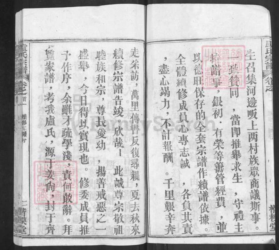 湖北省武汉市新洲区卢氏楷模堂族谱-卢氏宗谱.pdf电子版预览图2