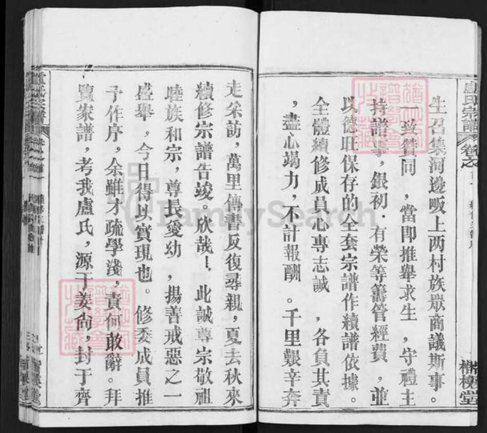 湖北省武汉市新洲区卢氏楷模堂族谱-卢氏宗谱.pdf电子版预览图2