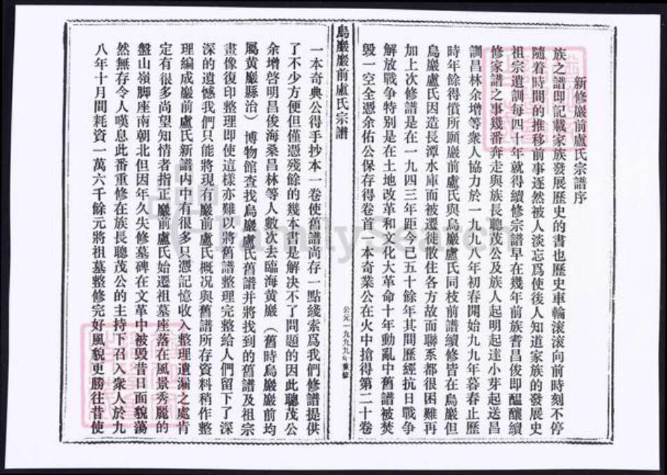 浙江省台州市温岭市卢氏族谱-乌岩岩前卢氏宗谱.pdf电子版预览图4