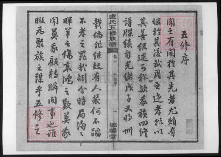 湖南省卢氏族谱-中湘瓮门湾卢氏五修族谱.pdf电子版预览图2