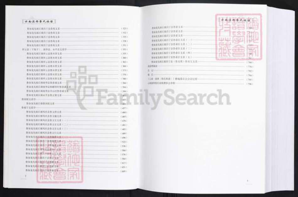 云南省鲁氏族谱-云南.滇西鲁氏族谱.pdf电子版预览图2