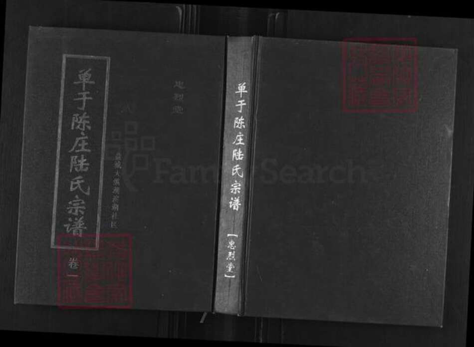 江苏省盐城市盐都区陆氏忠烈堂族谱-单于陈庄陆氏宗谱.pdf电子版缩略图