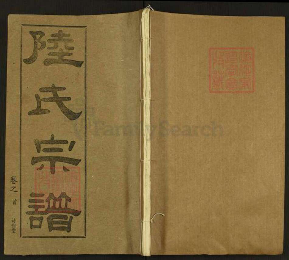 湖北省黄石市大冶市陆氏诗海堂族谱-陆氏宗谱.pdf电子版缩略图