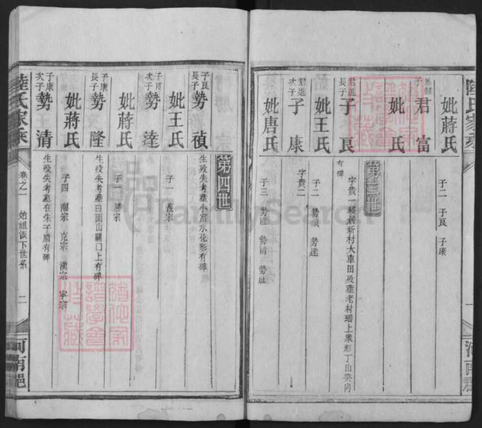 广西壮族自治区桂林市全州县全州镇陆氏族谱-陆氏族谱.pdf电子版预览图2