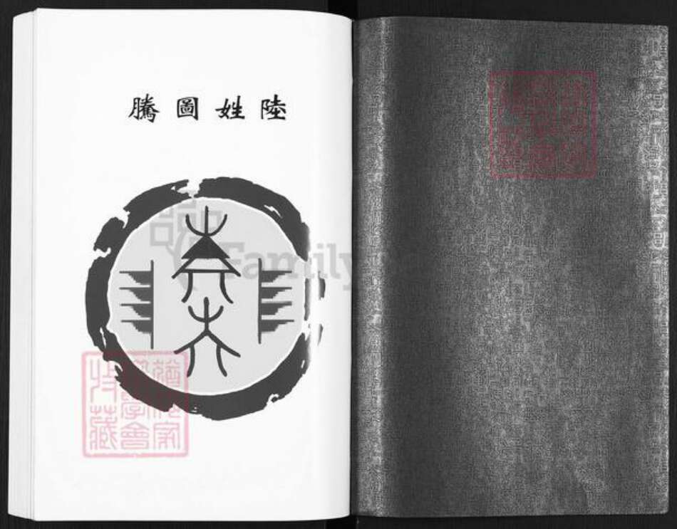 陕西省商雒市陆氏三听堂族谱-中华陆氏三听堂宗谱.pdf电子版预览图1