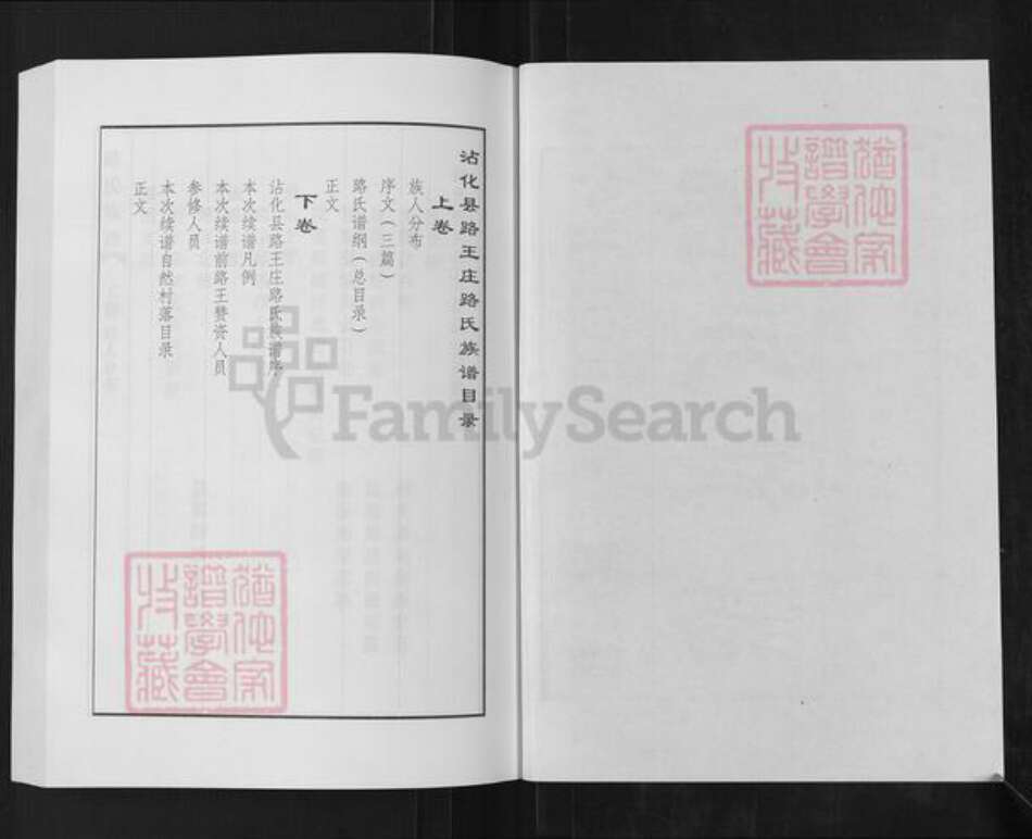 山东省滨州市沾化区路氏族谱-路王庄路氏族谱.pdf电子版预览图1