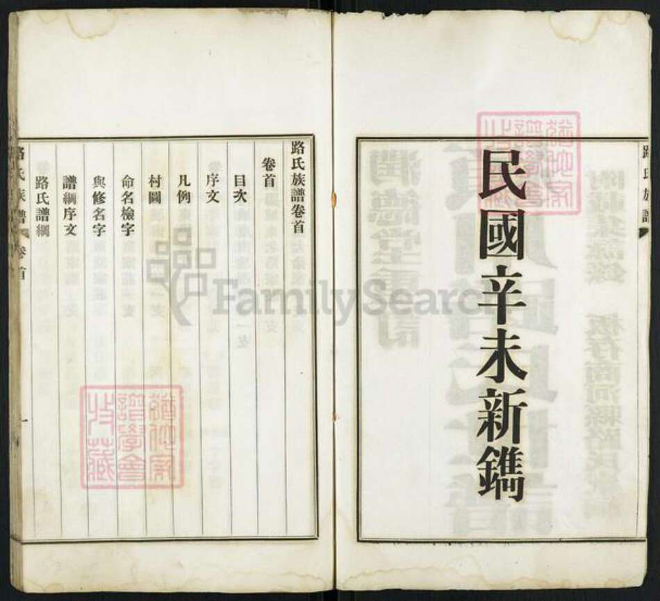 山东省济南市商河县路氏润德堂族谱-颍川路氏世谱.pdf电子版预览图2