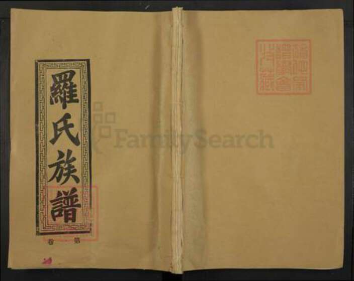 广东省韶关市乐昌市长来镇罗氏族谱-罗氏族谱.pdf电子版缩略图