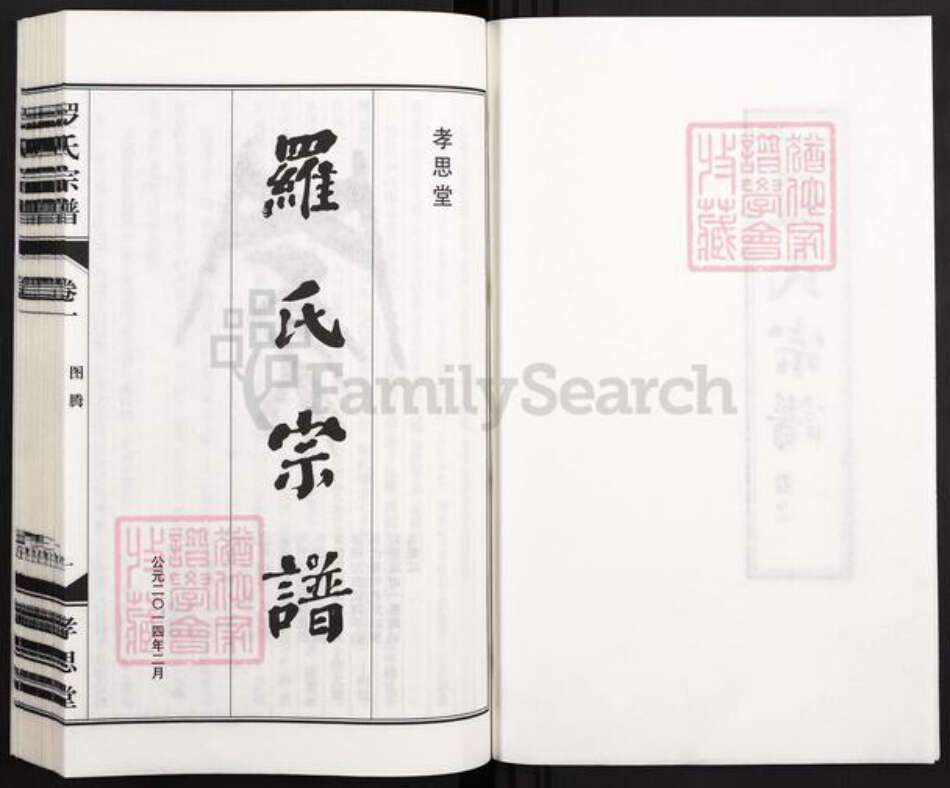 安徽省合肥市庐江县庐城镇罗氏孝思堂族谱-卢江罗氏宗谱.pdf电子版预览图2