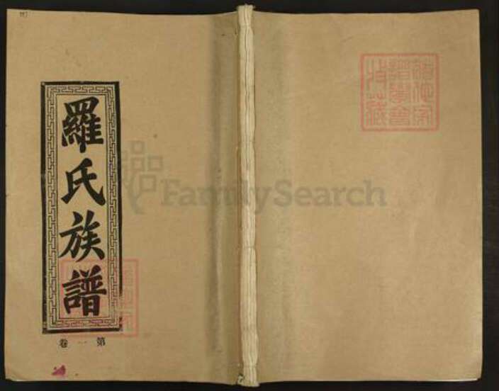 广东省韶关市乐昌市坪石街道罗氏族谱-罗氏族谱.pdf电子版缩略图