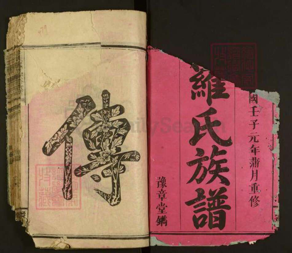 江西省宜春市万载县潭端口镇罗氏豫章堂族谱-罗氏族谱.pdf电子版预览图2