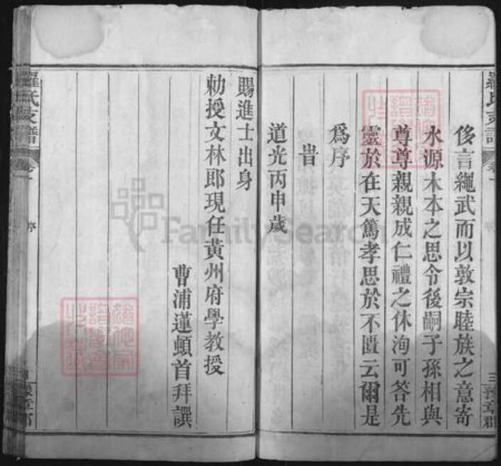 湖北省黄冈市麻城市白果镇罗氏报本堂族谱-罗氏支谱.pdf电子版预览图4