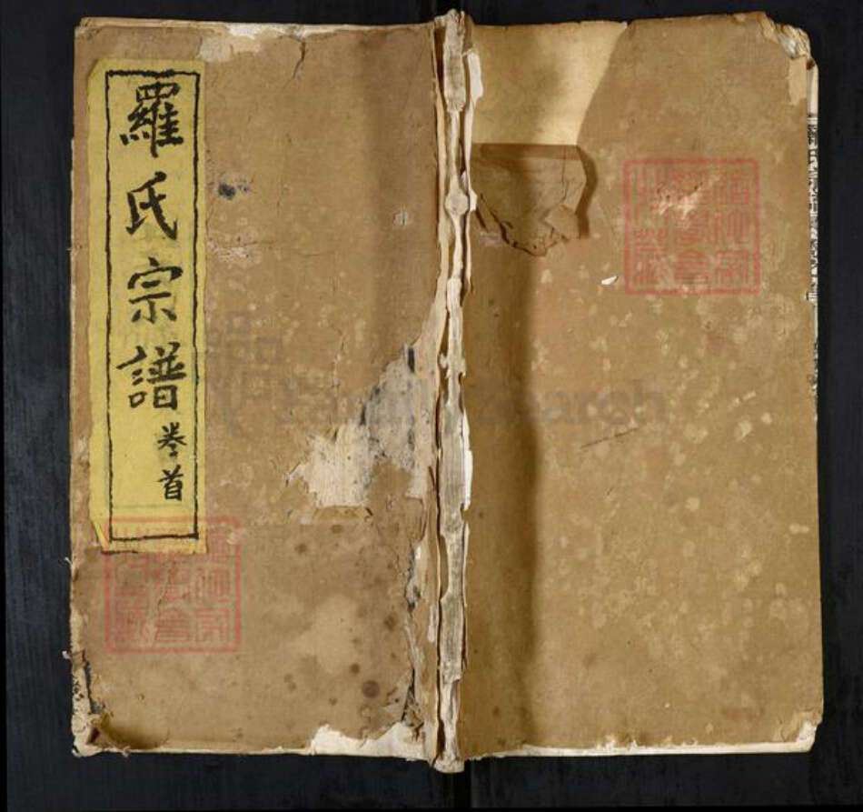 湖北省黄冈市罗氏族谱-罗氏宗谱（西分）[7卷首1卷].pdf电子版缩略图