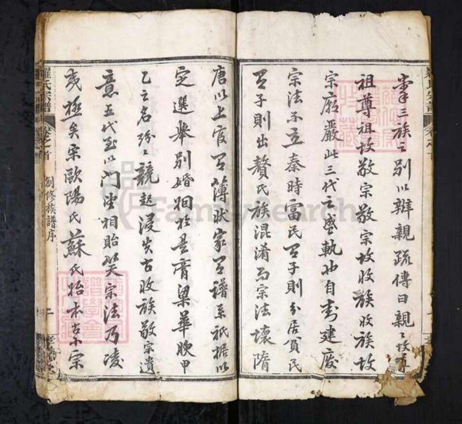 湖北省黄冈市罗氏族谱-罗氏宗谱（西分）[7卷首1卷].pdf电子版预览图2