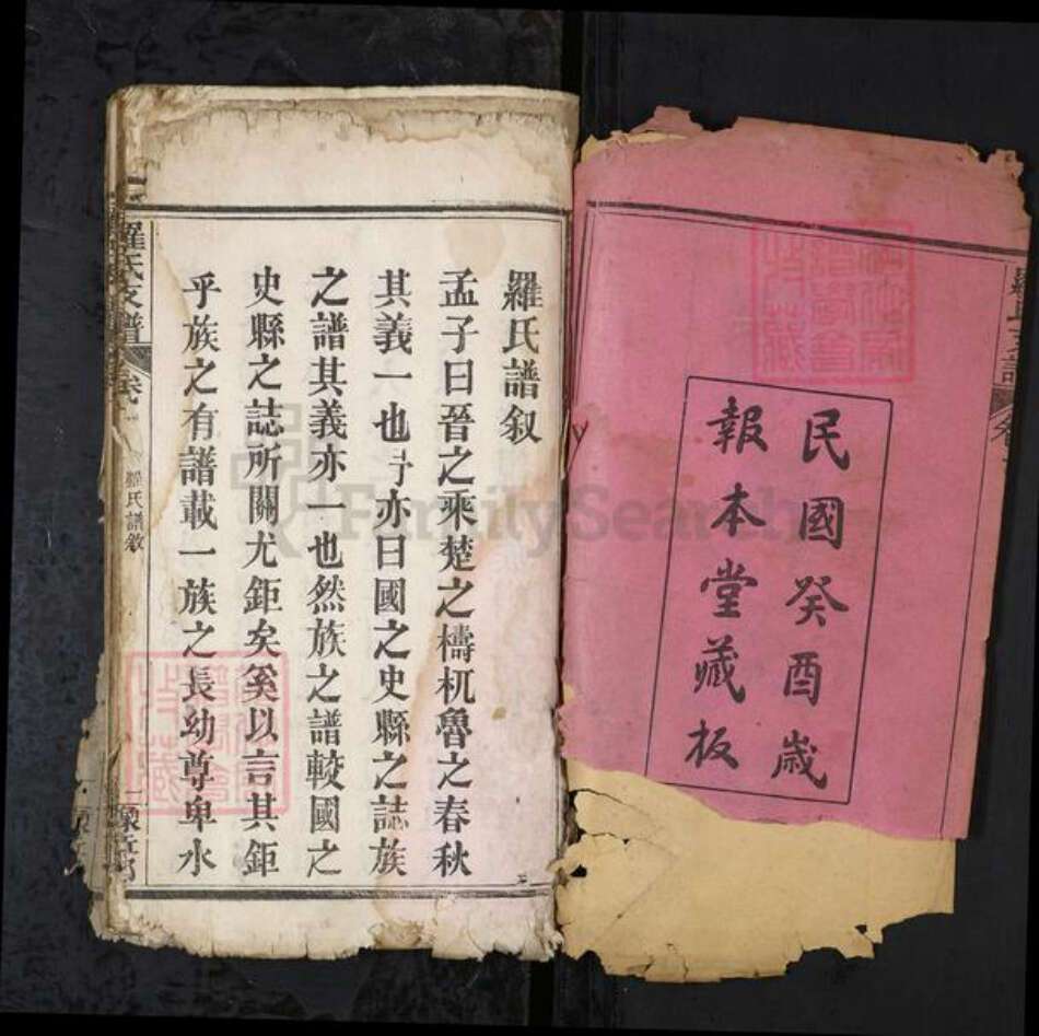 湖北省黄冈市红安县罗氏族谱-罗氏支谱[6卷].pdf电子版预览图2