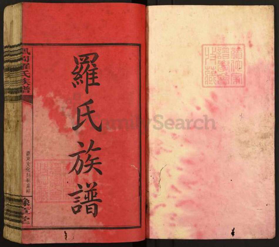 湖南省长沙市浏阳市沙市镇罗氏豫章堂族谱-凰冈罗氏族谱.pdf电子版预览图1