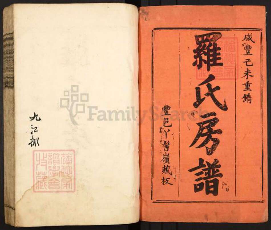 福建省龙岩市上杭县溪口镇罗氏族谱-古丰丫髻岭罗氏房谱.pdf电子版预览图1