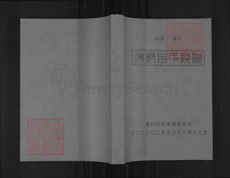 山东省淄博市淄川区吕氏族谱-佛村吕氏祖谱.pdf电子版缩略图