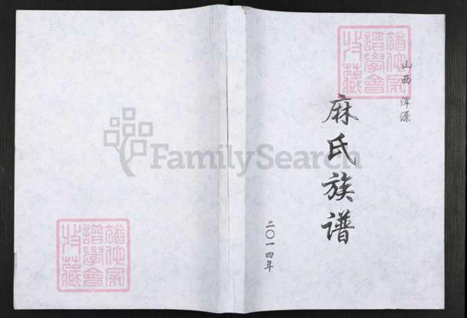 山西省大同市浑源县麻氏族谱-麻氏族谱.pdf电子版缩略图
