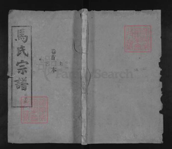 湖北省武汉市武昌区马氏绛账堂族谱-马氏宗谱.pdf电子版缩略图