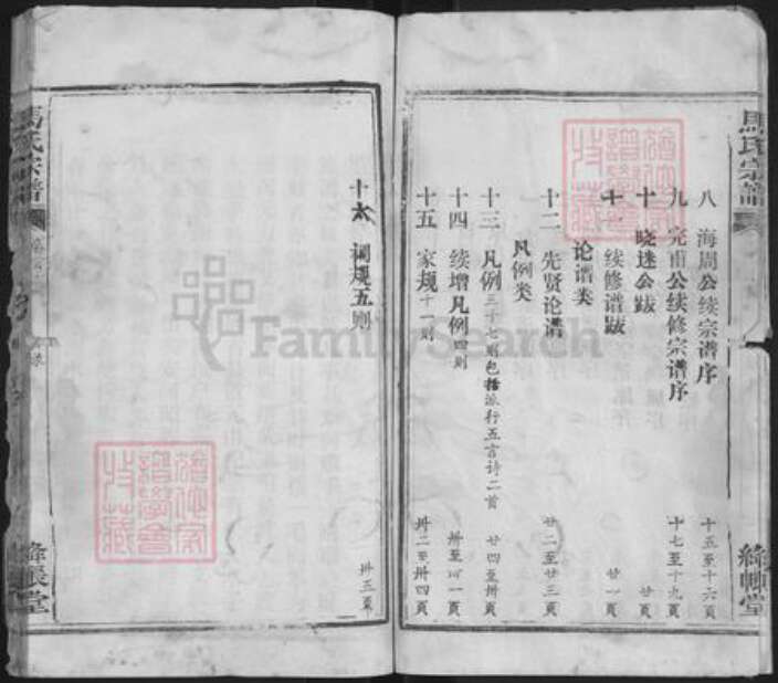 湖北省武汉市武昌区马氏绛账堂族谱-马氏宗谱.pdf电子版预览图4