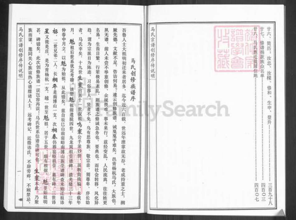 山东省淄博市博山区马氏族谱-马氏族谱.青杨杭世系.pdf电子版预览图4