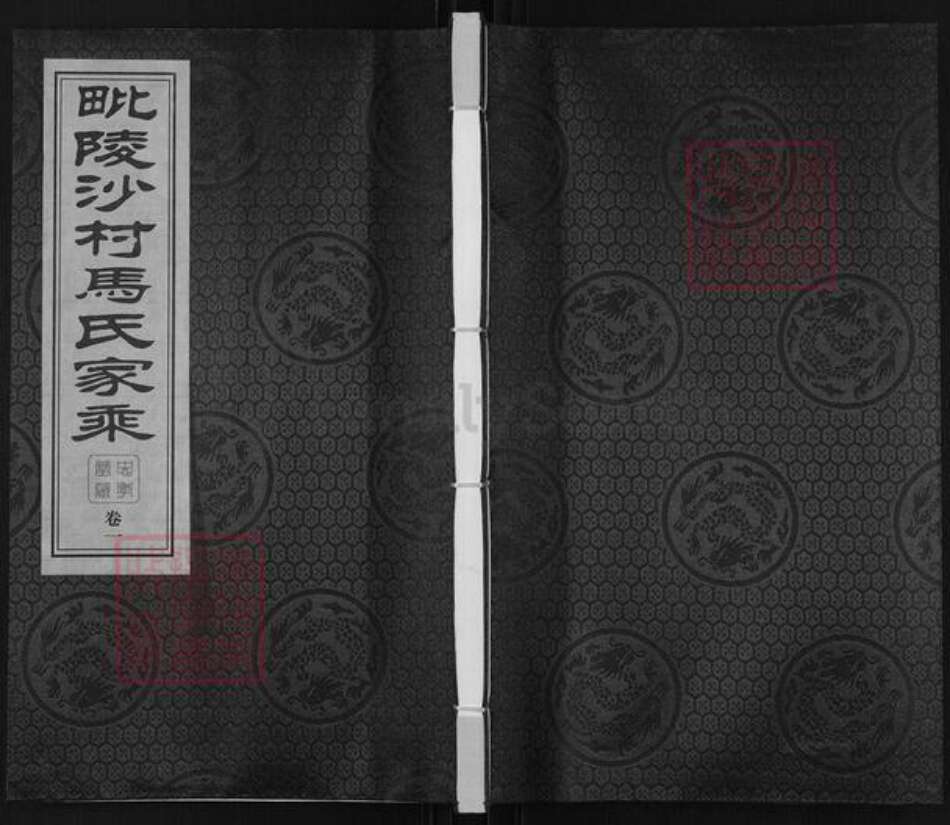 江苏省常州市天宁区郑陆镇马氏忠孝堂族谱-毗陵沙村马氏家乘.pdf电子版缩略图