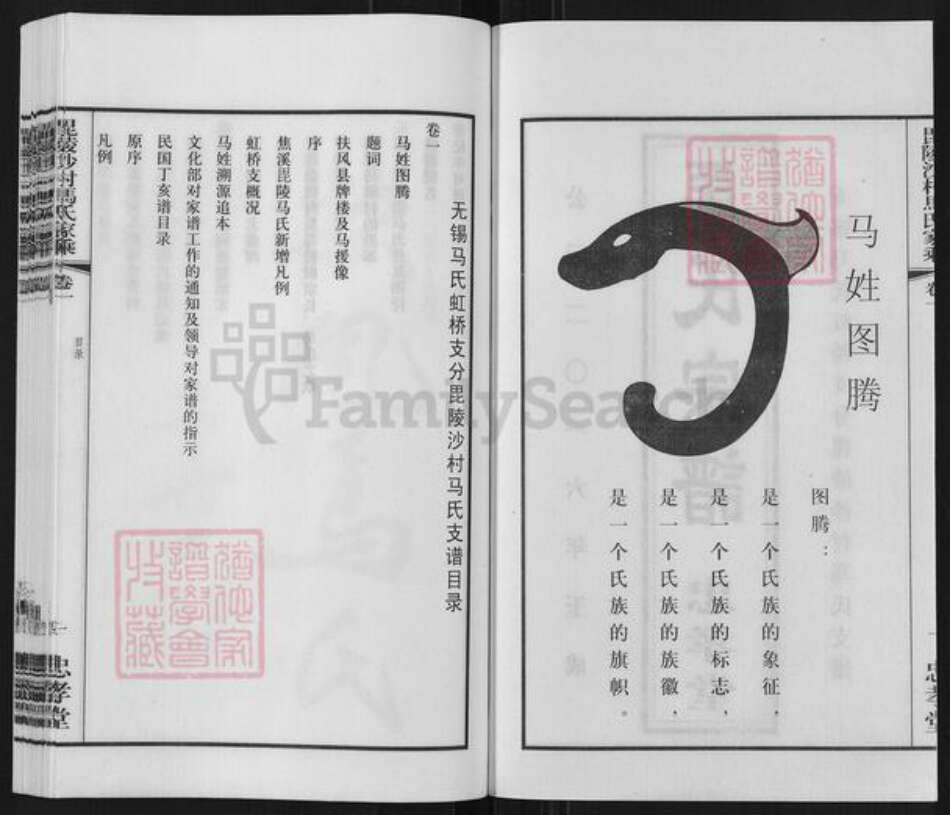 江苏省常州市天宁区郑陆镇马氏忠孝堂族谱-毗陵沙村马氏家乘.pdf电子版预览图2