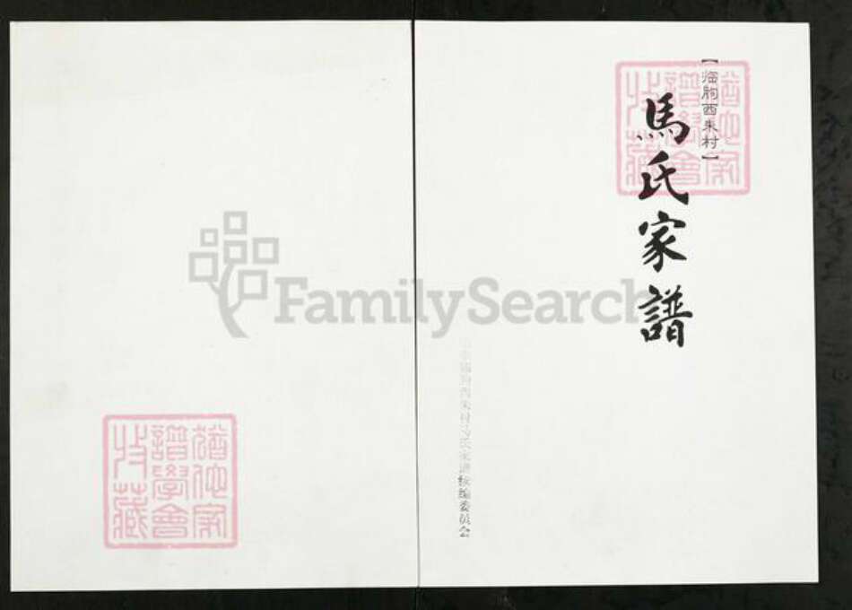 山东省潍坊市临朐县马氏族谱-临朐西朱村马氏家谱.pdf电子版缩略图