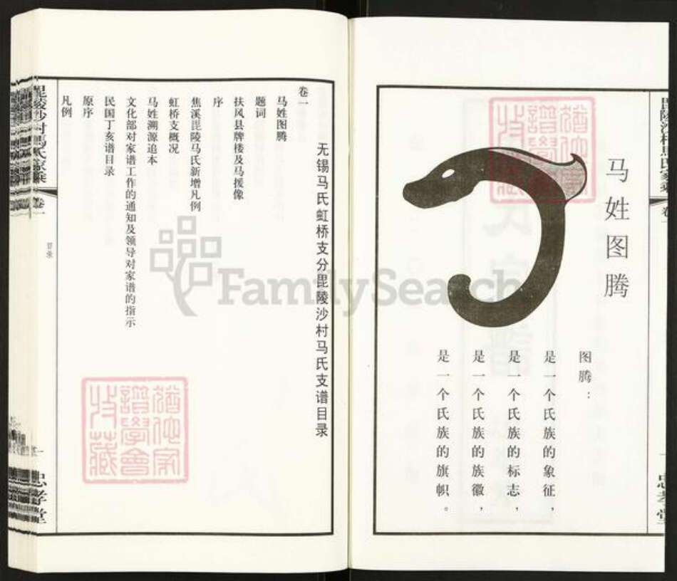 江苏省常州市天宁区郑陆镇马氏忠孝堂族谱-毗陵沙村马氏家承.pdf电子版预览图2