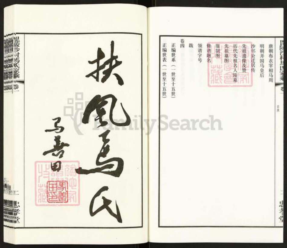 江苏省常州市天宁区郑陆镇马氏忠孝堂族谱-毗陵沙村马氏家承.pdf电子版预览图4