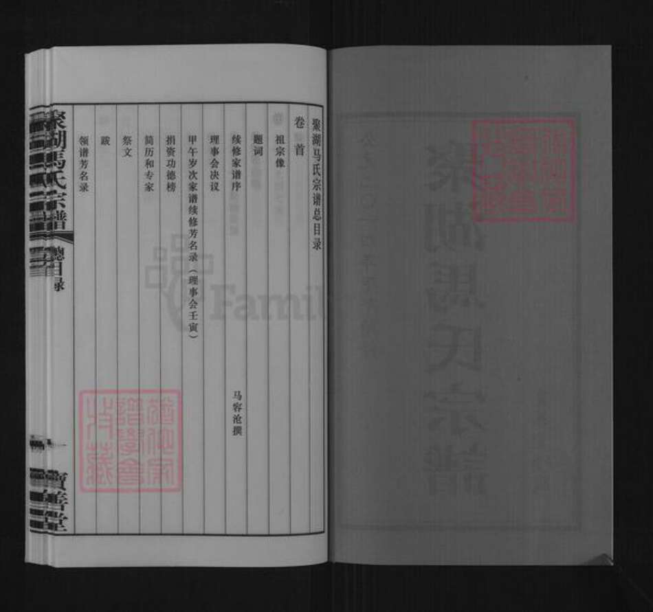 江苏省常州市武进县马氏宝善堂族谱-聚湖马氏宗谱.pdf电子版预览图2