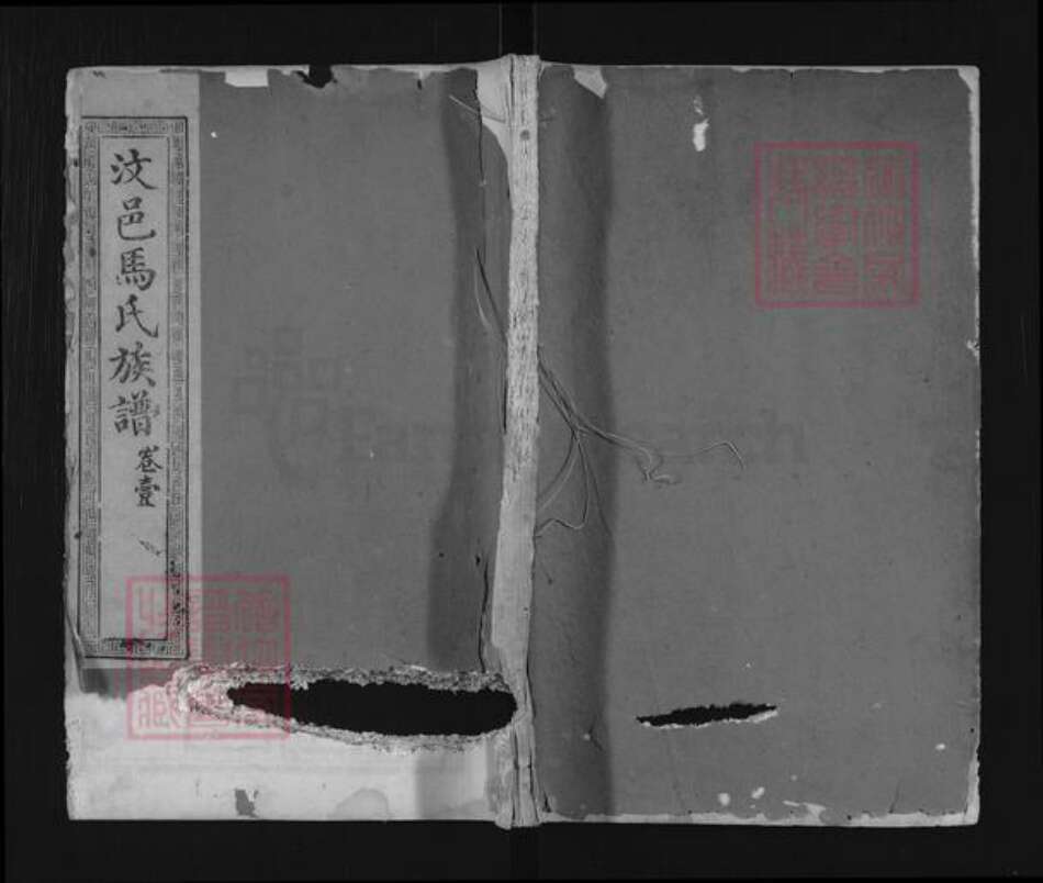 山东省济宁市汶上县马氏承续堂族谱-汶邑马氏族谱.pdf电子版缩略图