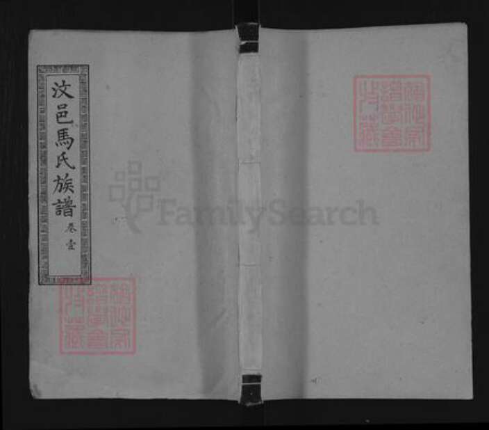 山东省济宁市汶上县马氏敦睦堂族谱-汶邑马氏族谱.pdf电子版缩略图