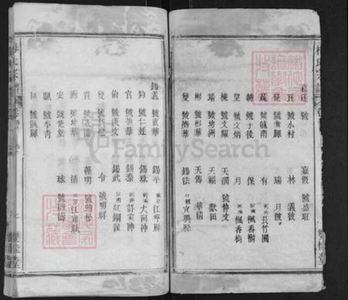 湖北省武汉市新洲区梅氏双桂堂族谱-梅氏宗谱.pdf电子版预览图2