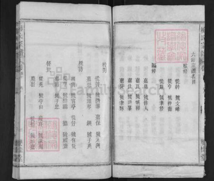 湖北省武汉市新洲区梅氏双桂堂族谱-梅氏宗谱.pdf电子版预览图3