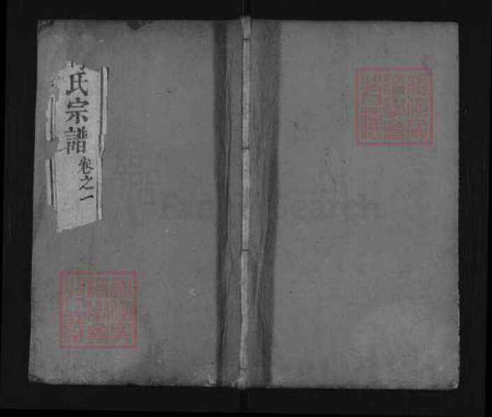 湖北省武汉市新洲区梅氏族谱-梅氏宗谱.pdf电子版缩略图