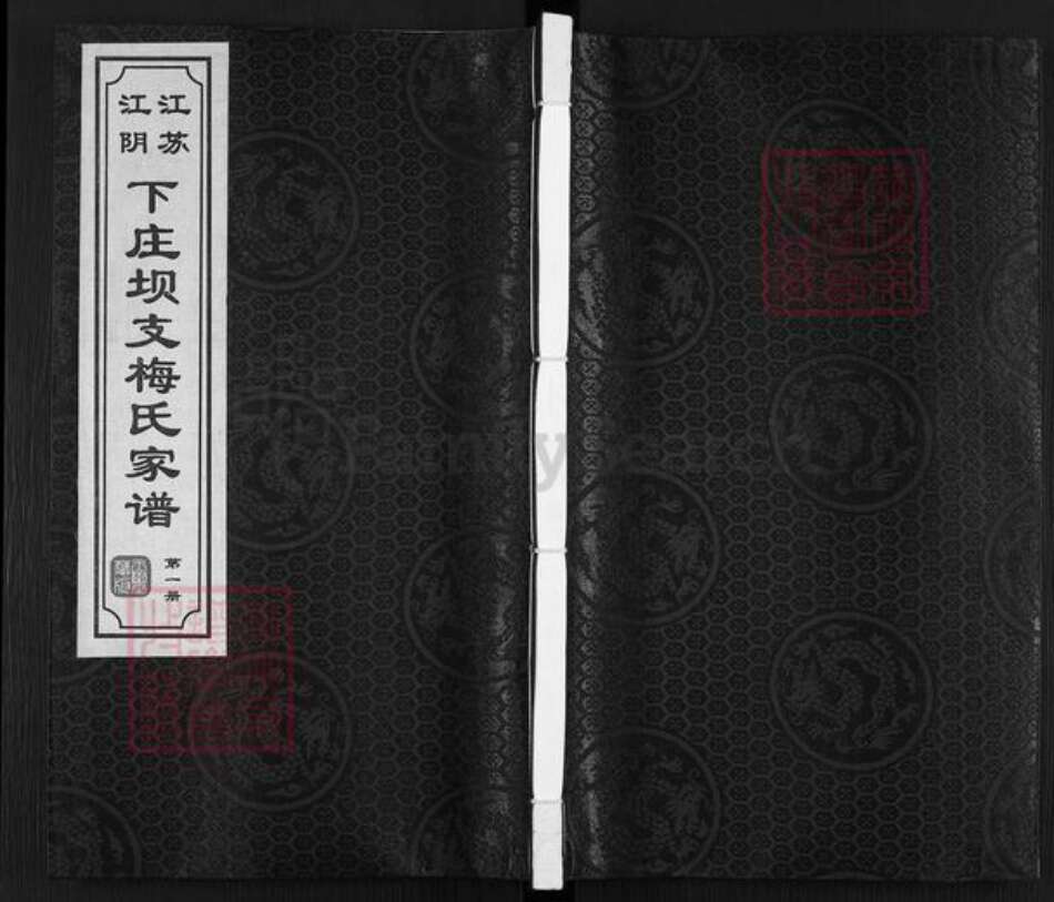 江苏省无锡市江阴市青阳镇梅氏玉树堂族谱-江苏江阴下庄坝支.梅氏家谱.pdf电子版缩略图