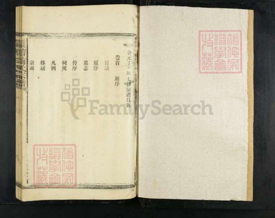 福建省三明市建宁县溪口镇梅氏族谱-严塘梅氏宗谱.pdf电子版预览图1