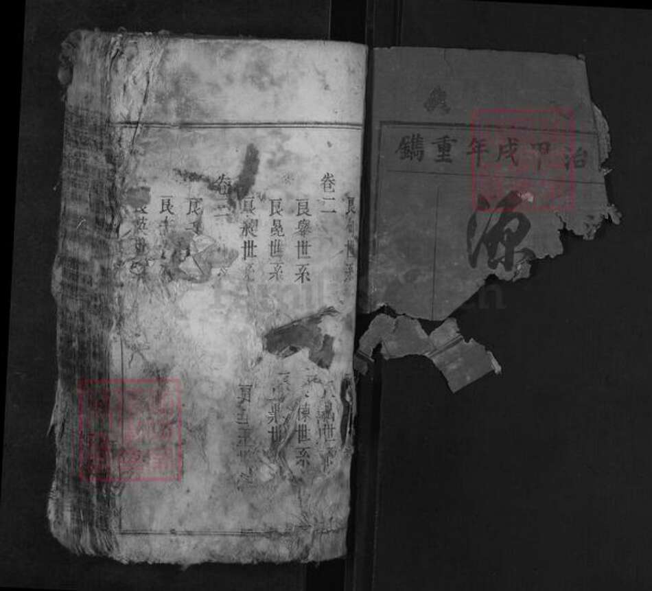 安徽省安庆市宿松县陈汉乡梅氏敦伦堂族谱-梅氏宗谱.pdf电子版预览图1