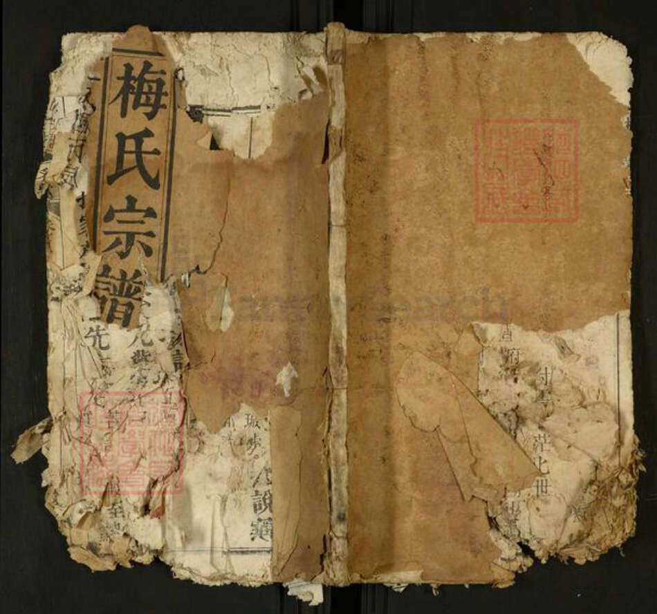 湖北省黄冈市梅氏族谱-梅氏宗谱[6卷首2卷].pdf电子版缩略图