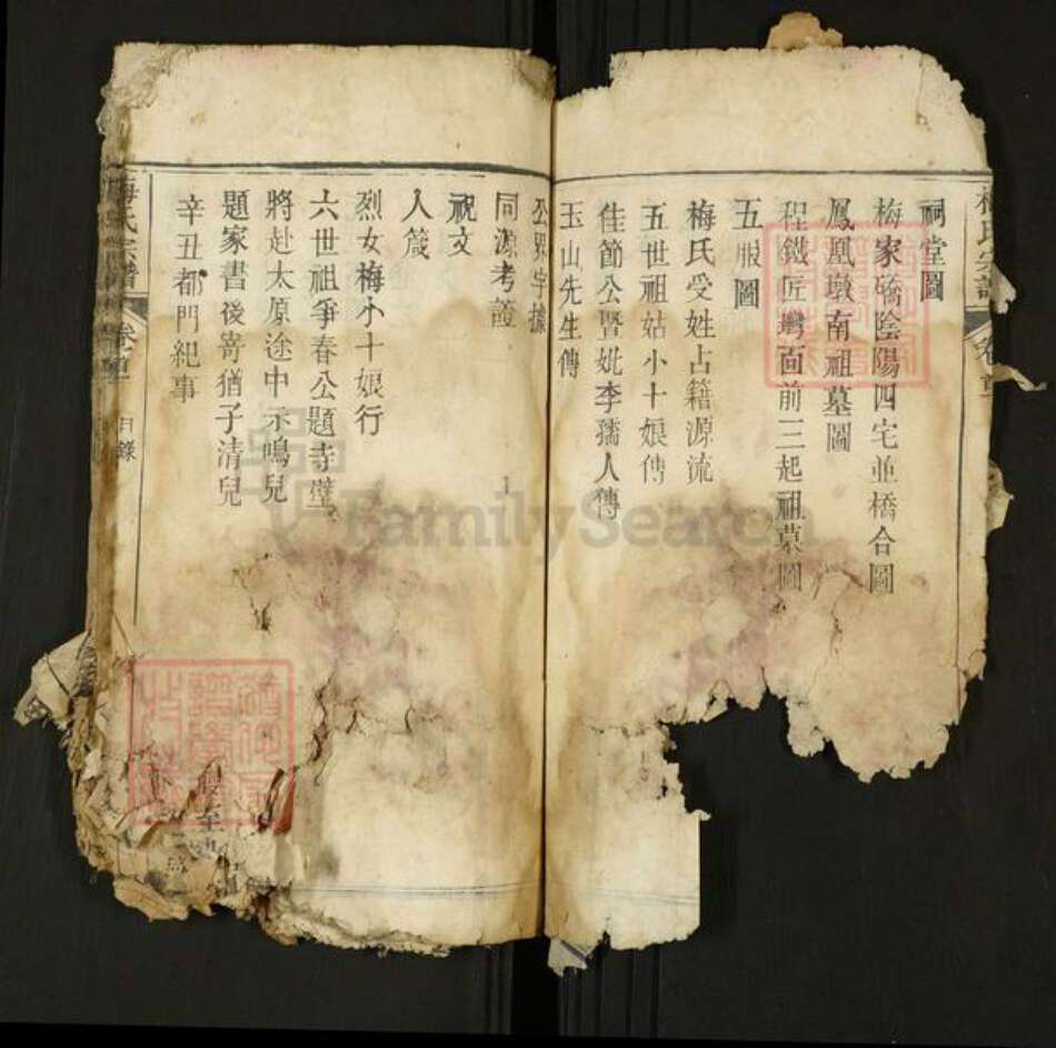 湖北省黄冈市梅氏族谱-梅氏宗谱[6卷首2卷].pdf电子版预览图5