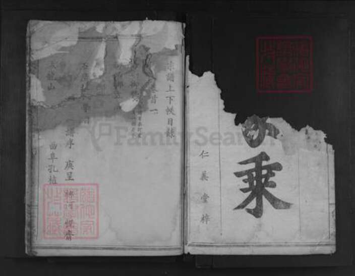 湖北省黄石市阳新县兴国镇孟氏仁义堂族谱-孟氏大成宗谱.pdf电子版预览图1